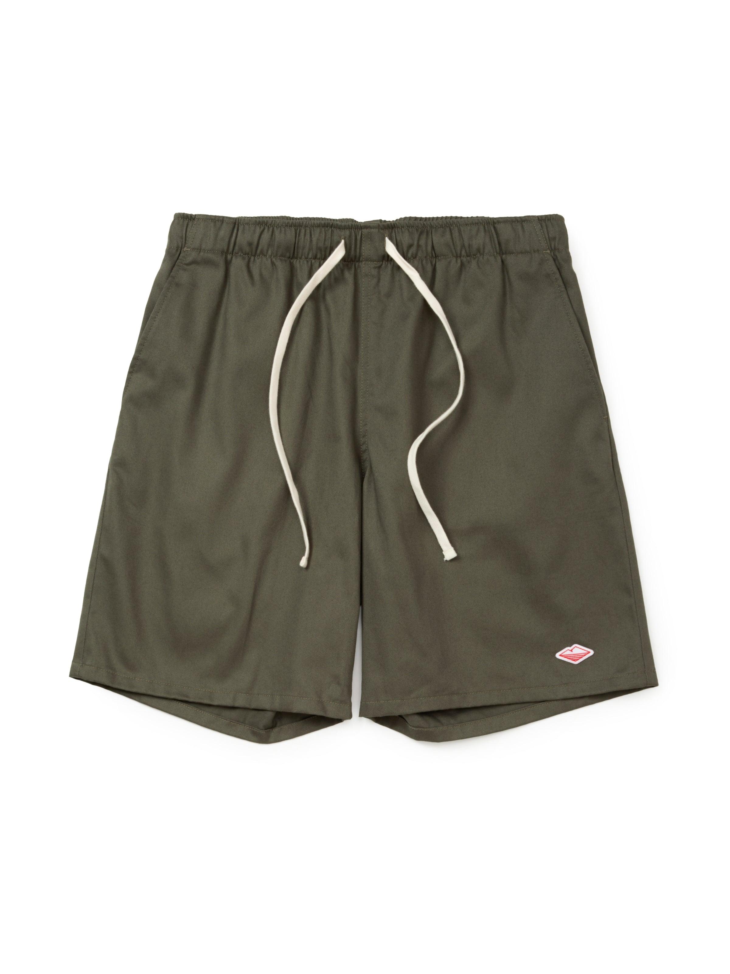 Active Lazy Shorts Army Green - Cotton Chino Shorts | Battenwear