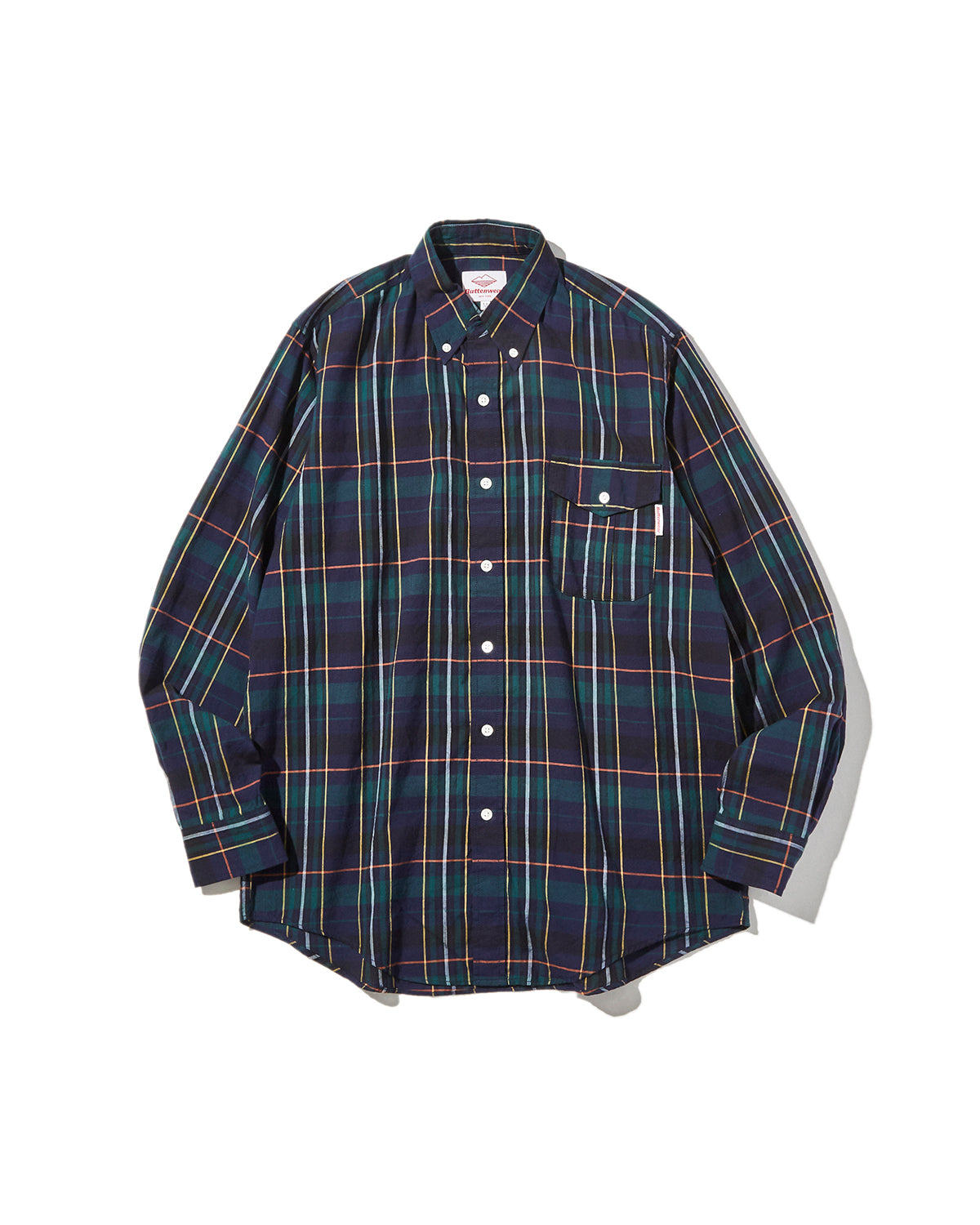BD Scout Shirt / Navy Plaid – Battenwear