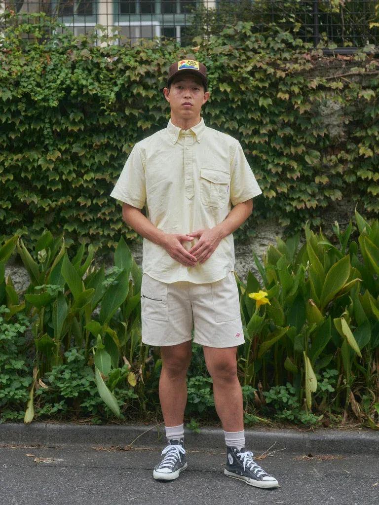 Local Shorts Natural - Japanese Cotton Denim Shorts | Battenwear