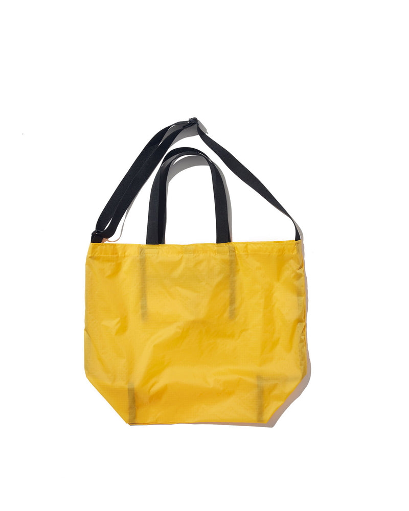Packable Tote / Gold x Black