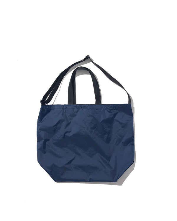 Packable Tote / Navy x Black