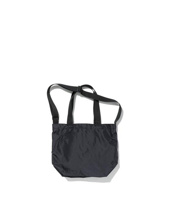 Mini Packable Tote / Black x Black