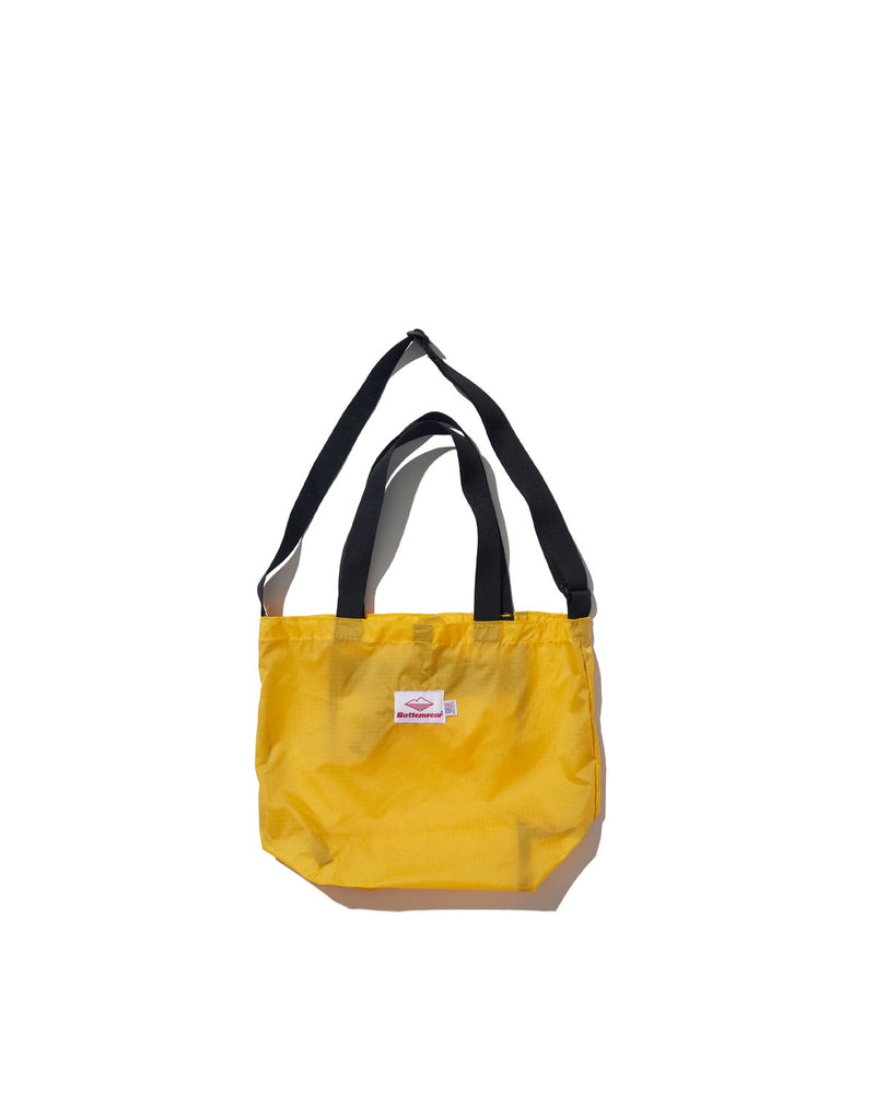 Mini Packable Tote / Gold x Black