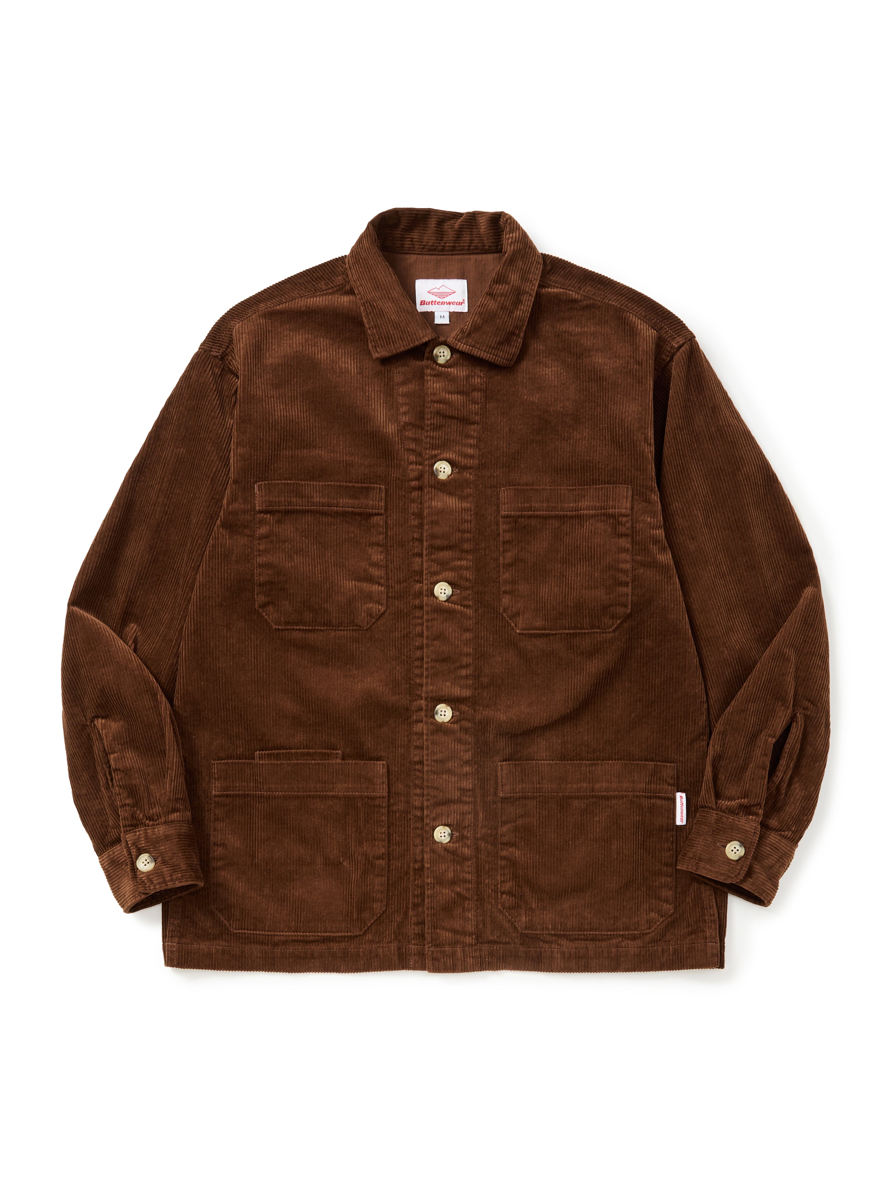 Canyon Shirt Jacket / Brown Corduroy – Battenwear