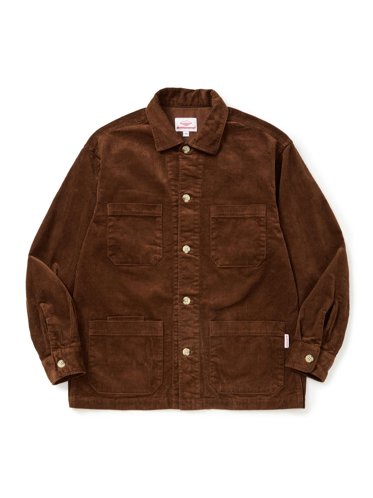 Canyon Shirt Jacket / Brown Corduroy – Battenwear