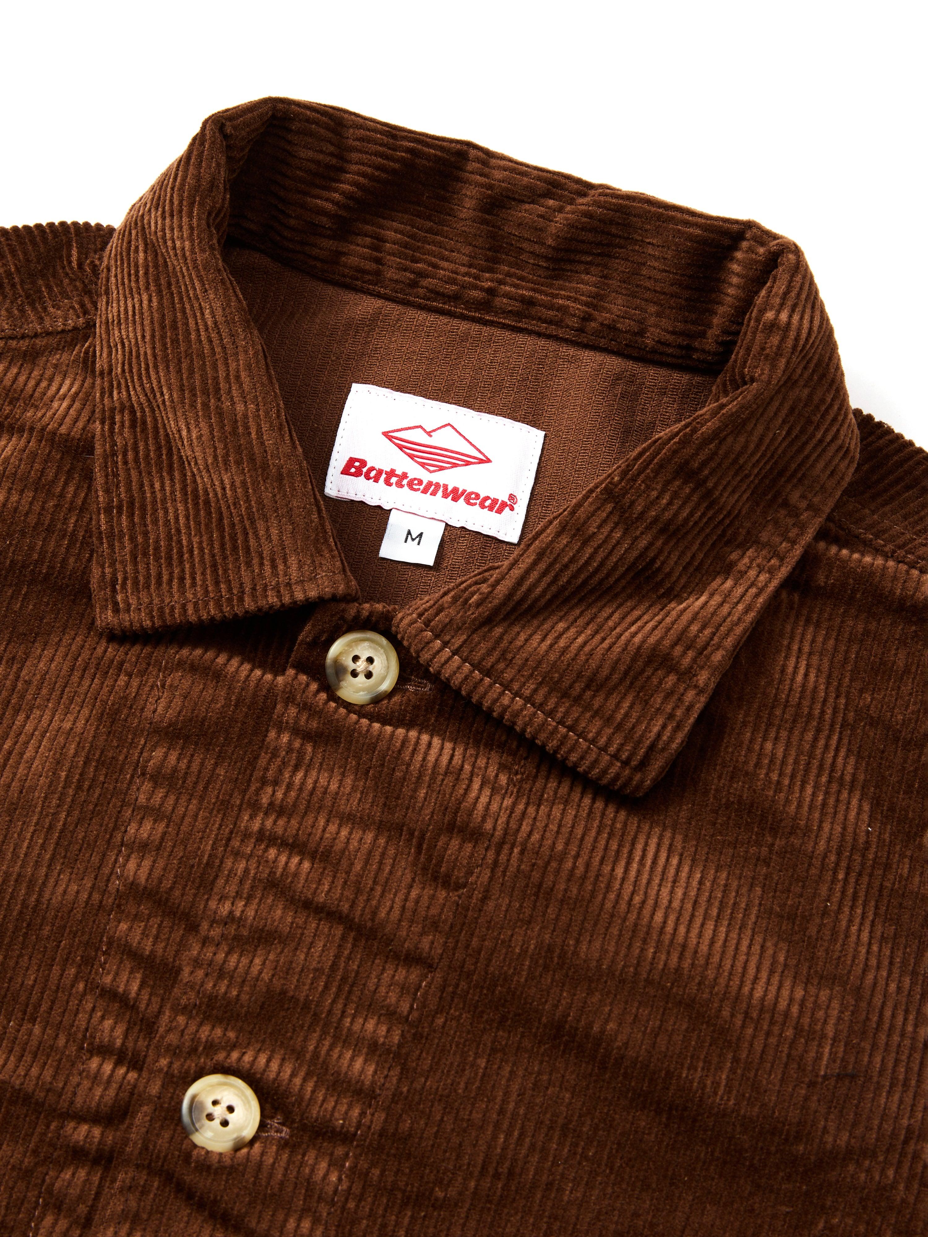 Canyon Shirt Jacket / Brown Corduroy – Battenwear