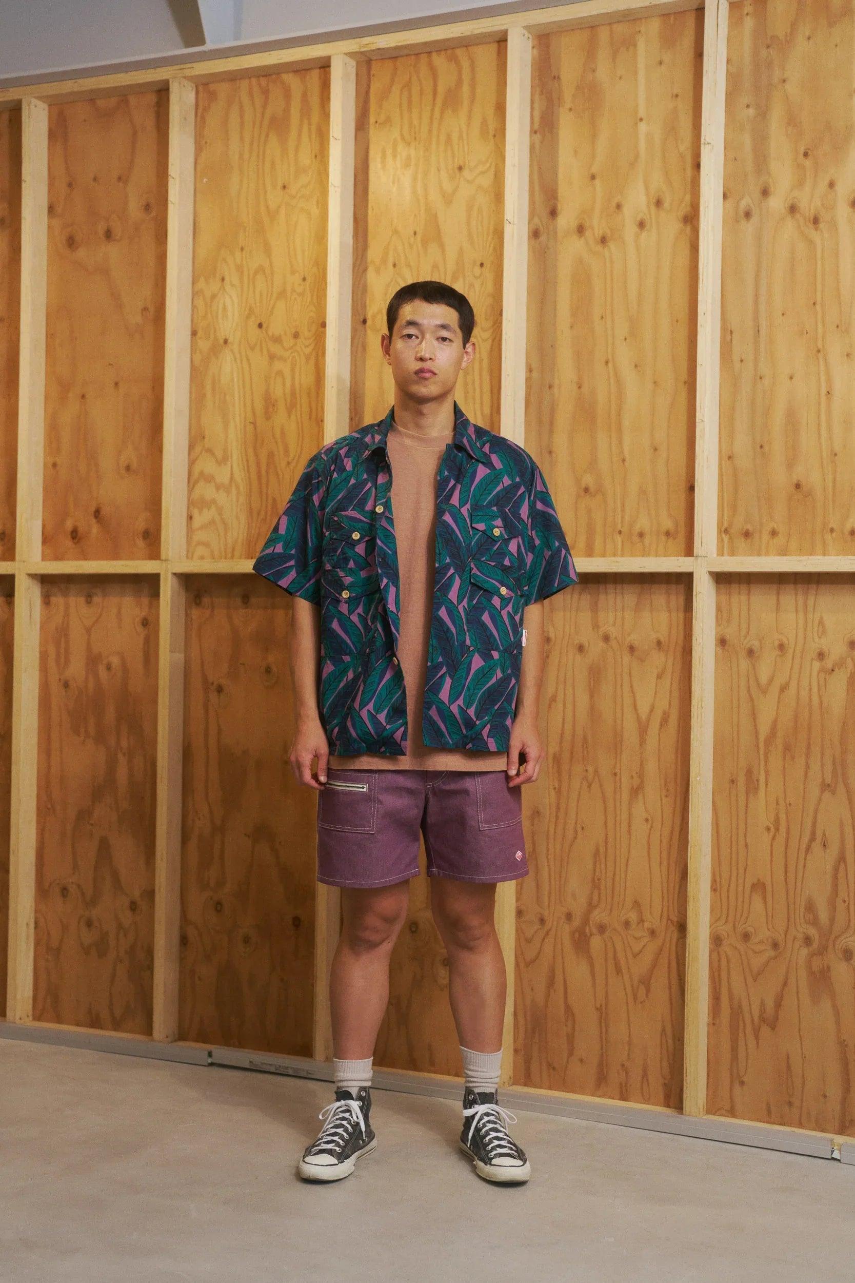 Local Shorts Bordeaux - Japanese Cotton Denim Shorts | Battenwear