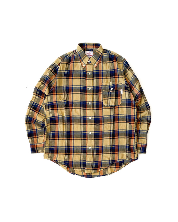 BD Scout Shirt / Yellow Plaid