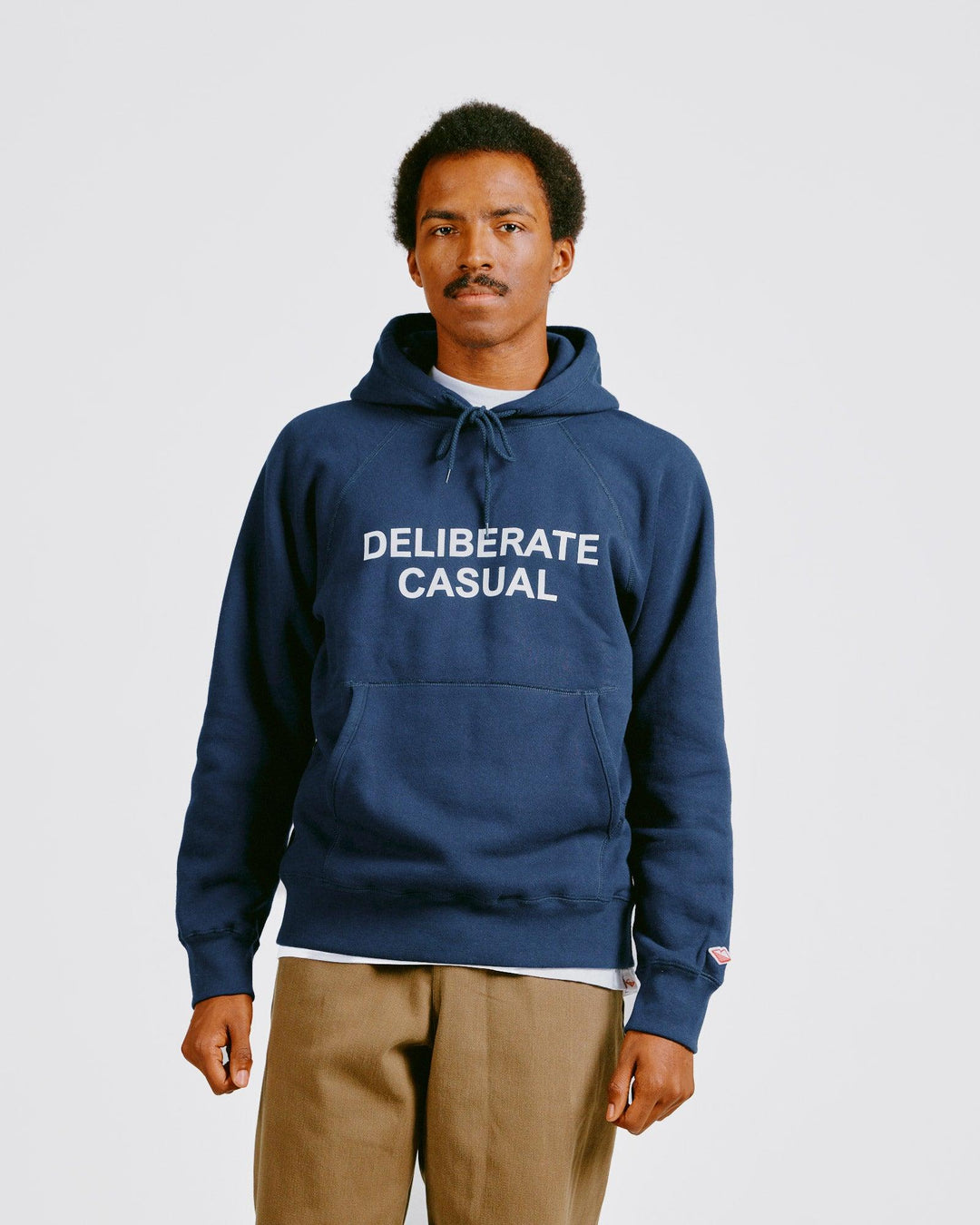 Deliberate Casual Reach-Up Hoody / Midnight Navy Medium