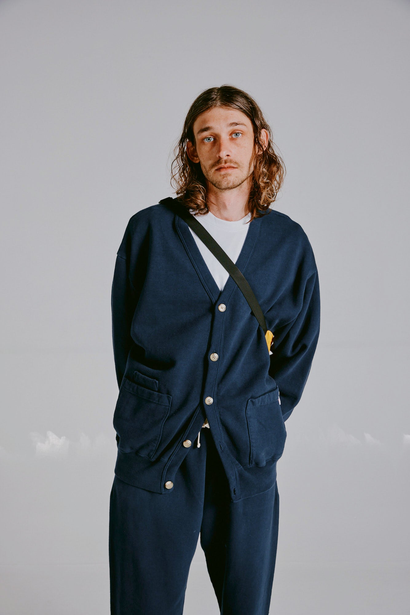Neighbor Cardigan V.2 / Navy – Battenwear
