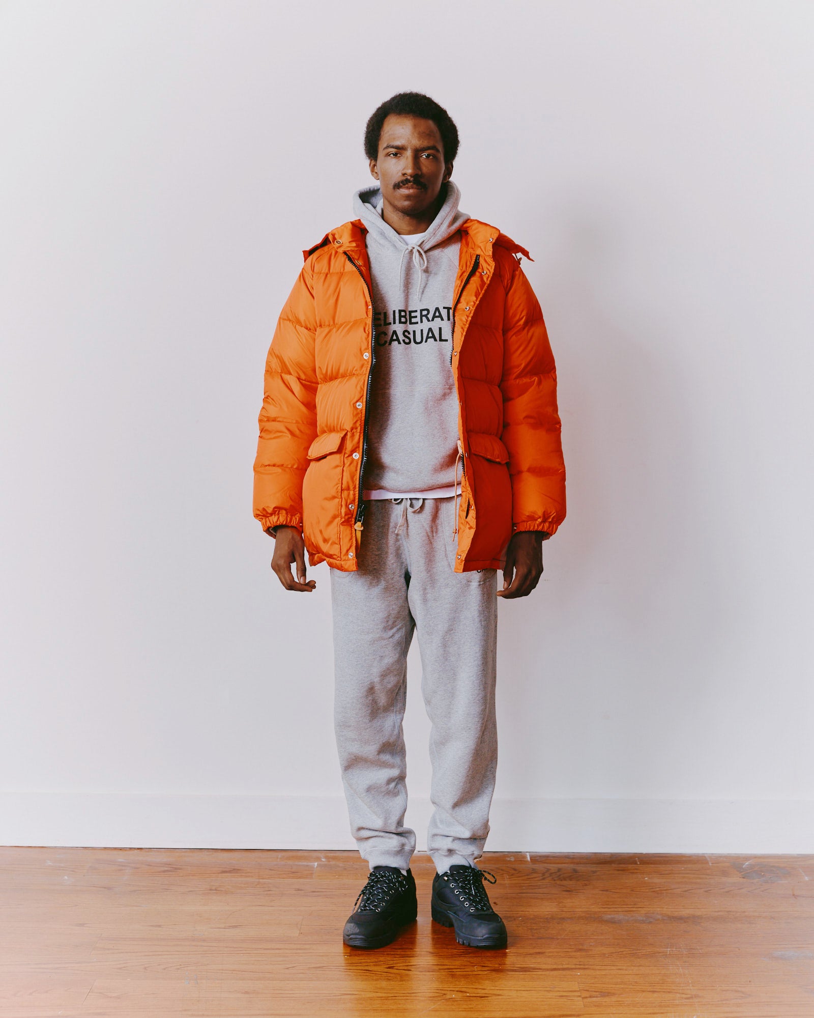 Batten Down Parka V.2 Orange Battenwear