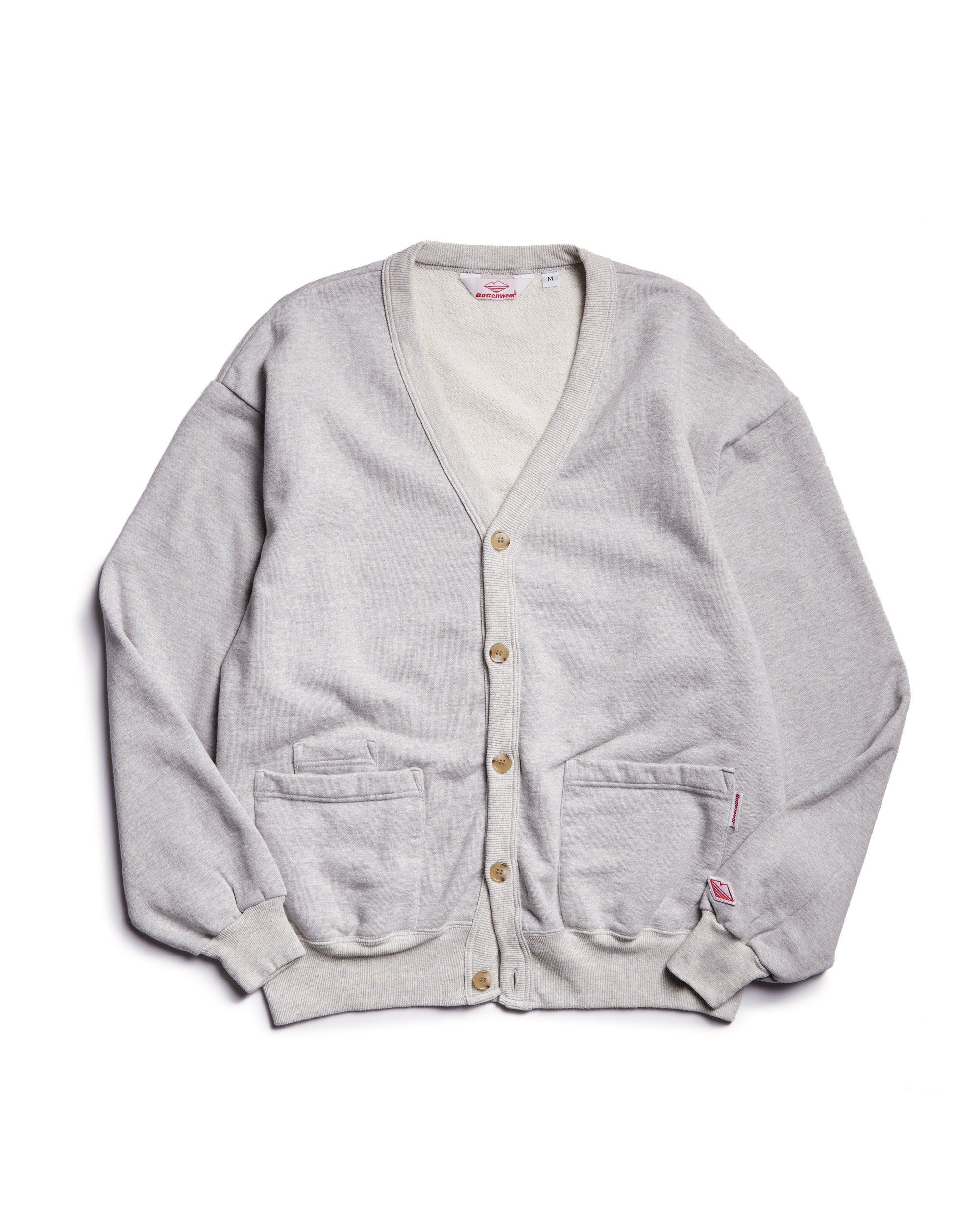 Neighbor Cardigan V.2 / Heather Grey – Battenwear