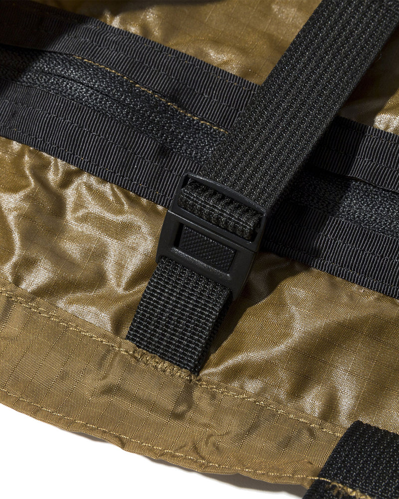 Packable Tote / Tan x Black