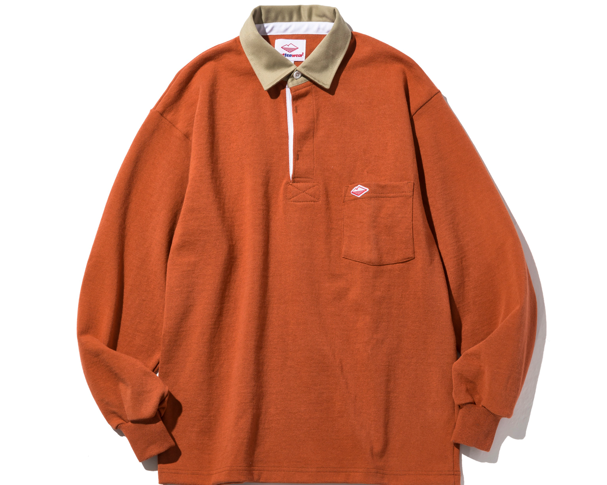 Pocket Rugby Shirt / Rust – Battenwear