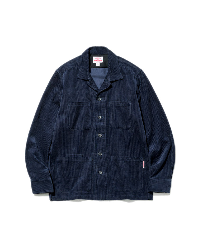 Five Pocket Canyon Shirt / Navy Corduroy – Battenwear