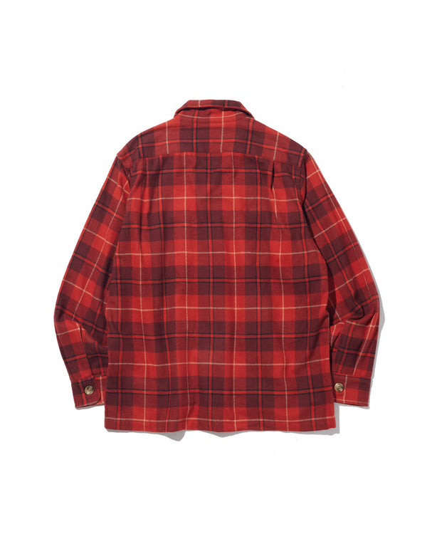 Five Pocket Canyon Shirt / Brick Plaid
