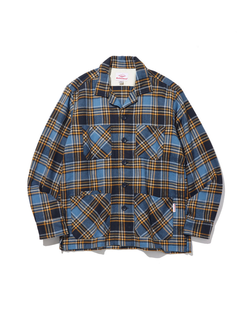 Five Pocket Canyon Shirt / Blue Jay Plaid – Battenwear