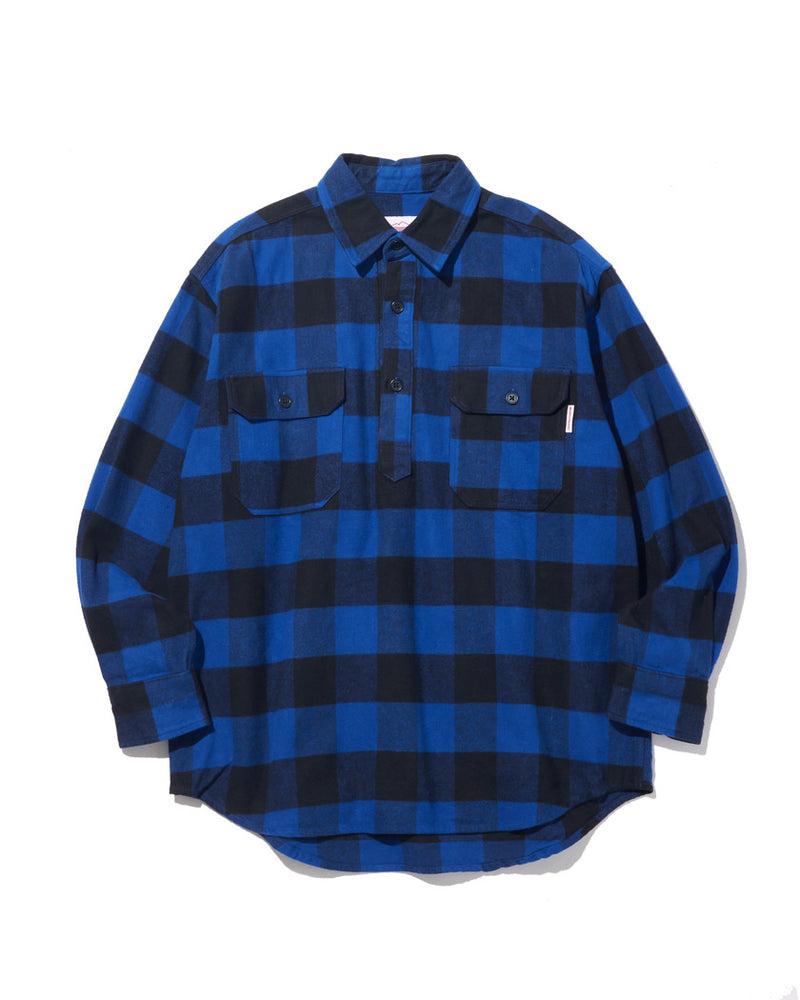 Lumberjack Pullover / Blue x Black