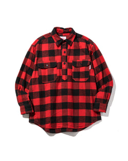 Lumberjack Pullover / Red x Black