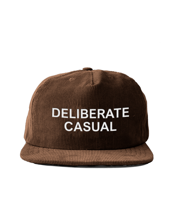 Deliberate Casual Club Cap / Brown