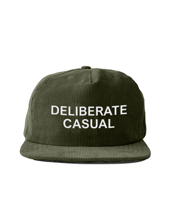 Deliberate Casual Club Cap / Olive