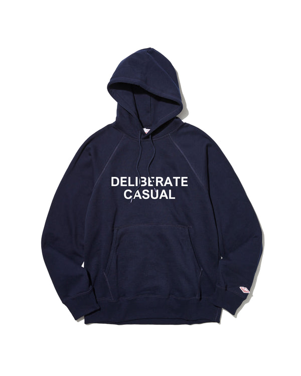 Deliberate Casual Reach-Up Hoody / Midnight Navy