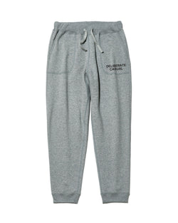 Deliberate Casual Step-Up Sweatpants / Heather Grey
