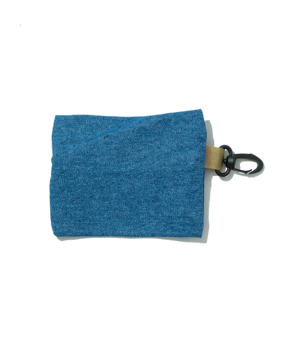 Small Zip Pouch / Denim Blue