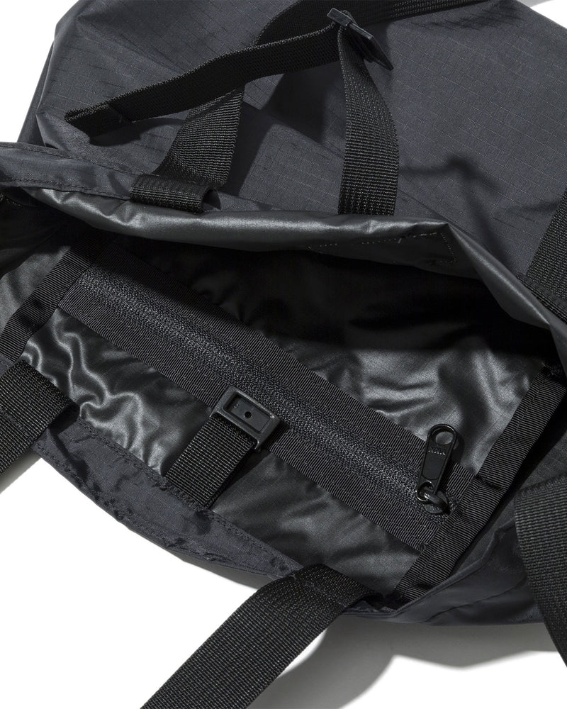 Mini Packable Tote Black/Black, Battenwear