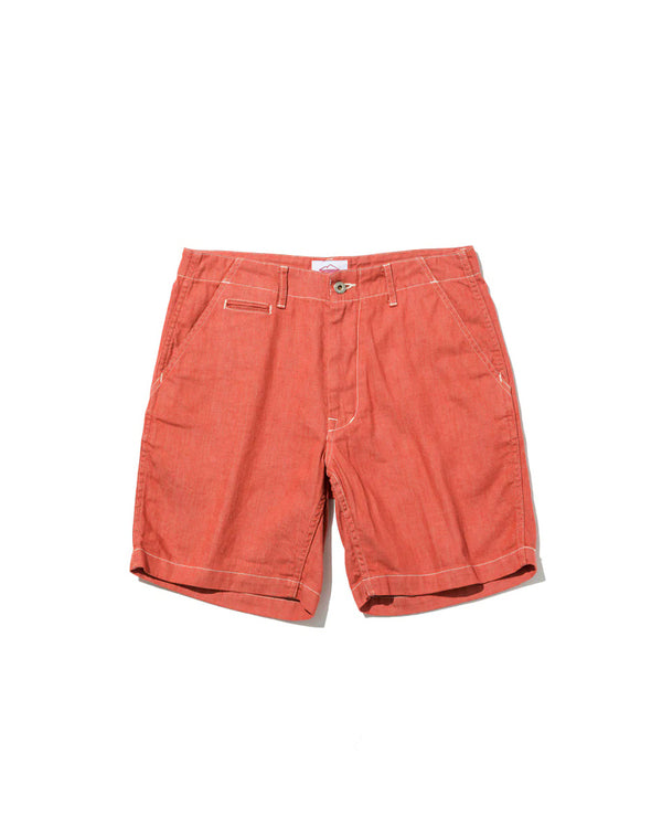 New Maker Shorts by Post O'Alls / Salmon