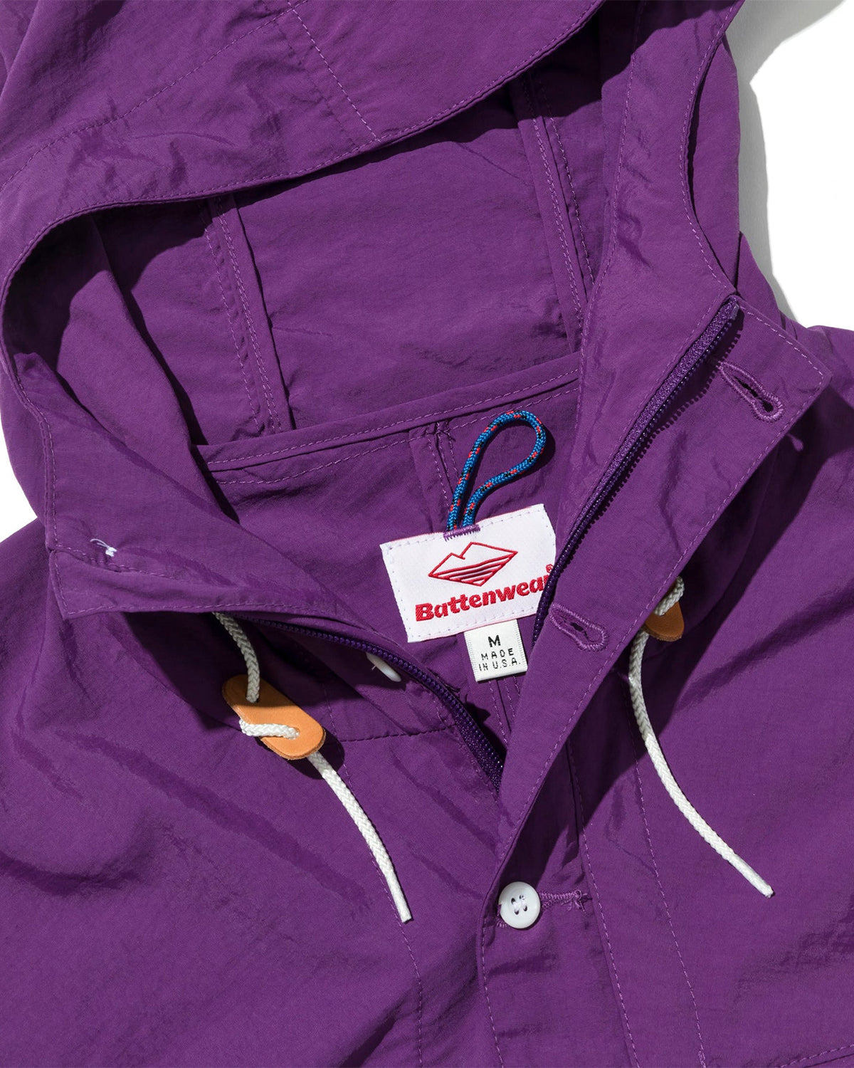 Purple anorak hot sale