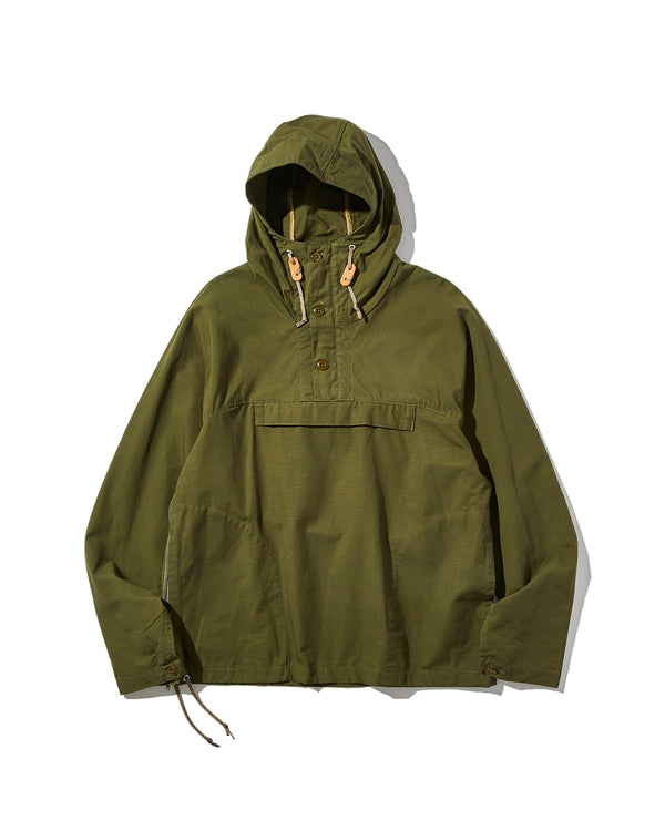 Packable Anorak / Olive Drab Ripstop