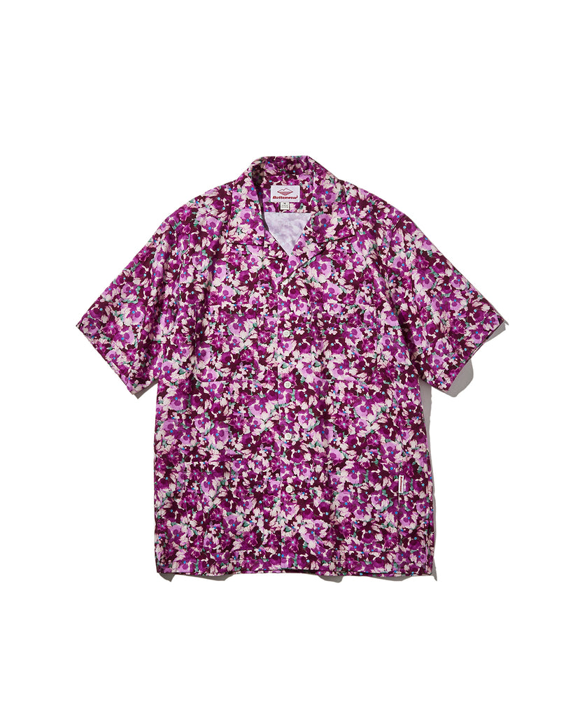 Five Pocket Island Shirt / Plum Flower Print – Battenwear