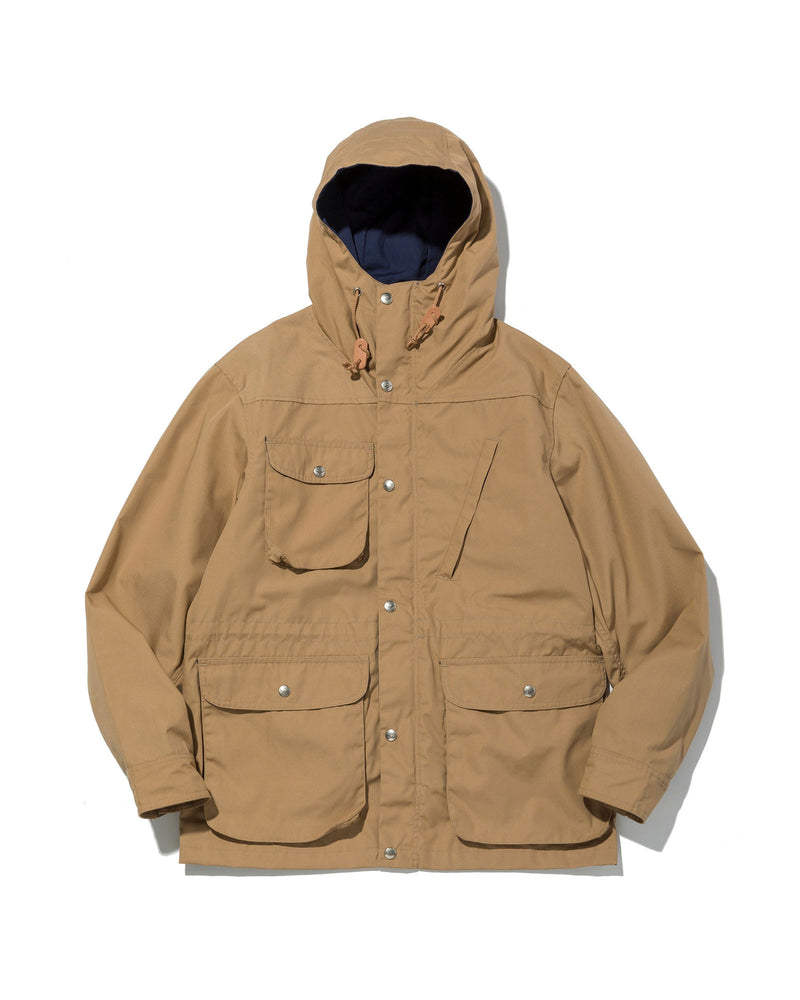 Travel Shell Parka / Khaki x Navy 65/35 – Battenwear