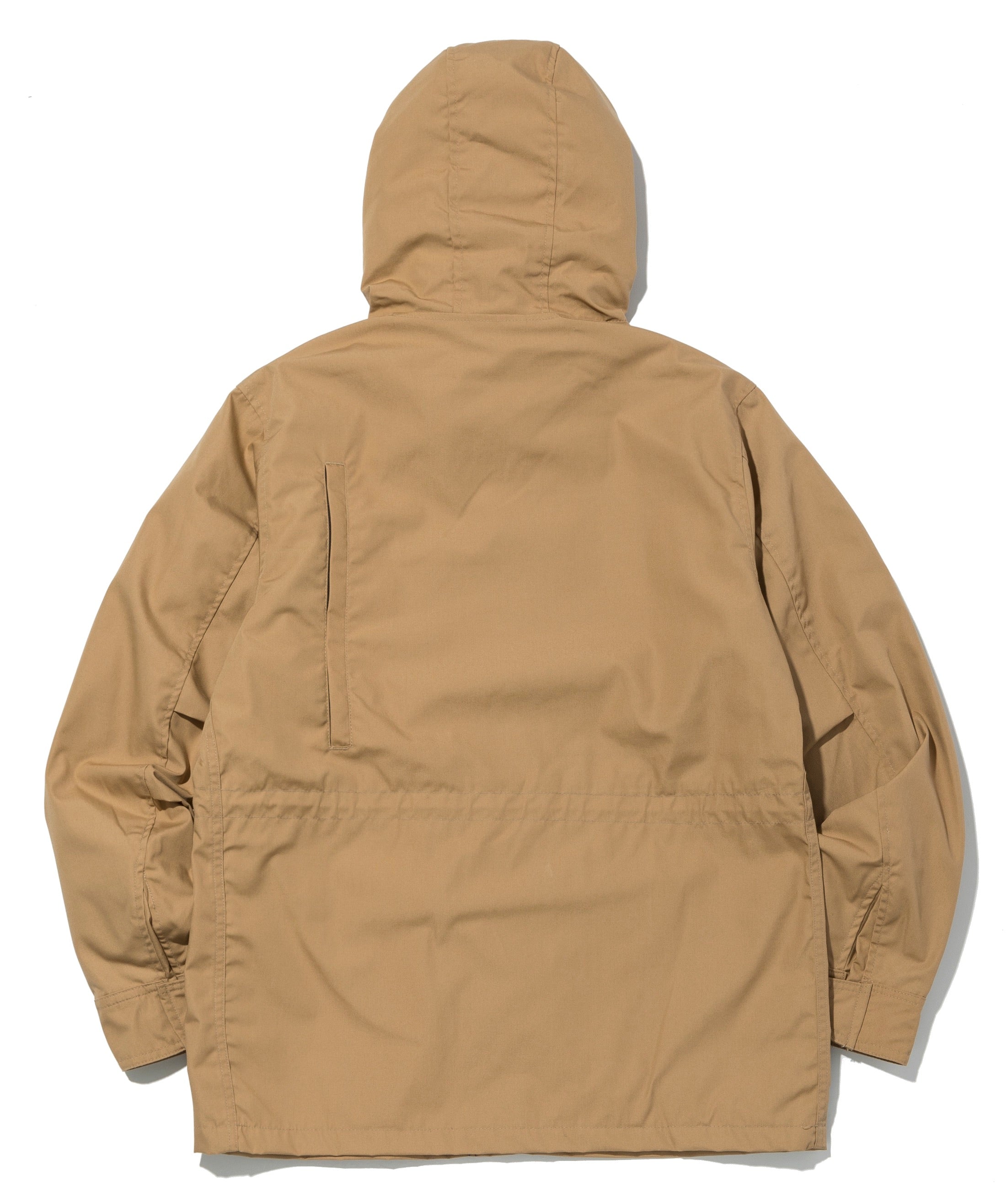 Travel Shell Parka / Khaki x Navy – Battenwear