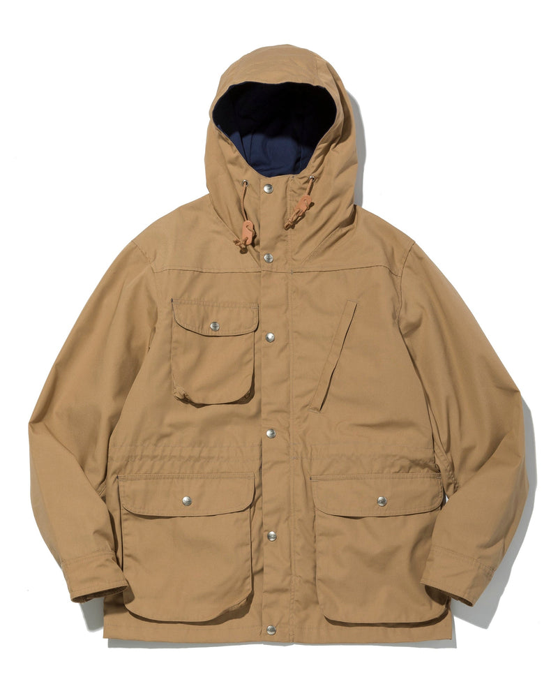 Travel Shell Parka / Khaki x Navy
