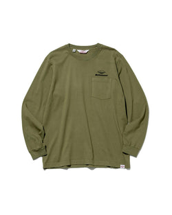 Team L/S Pocket Tee / Olive