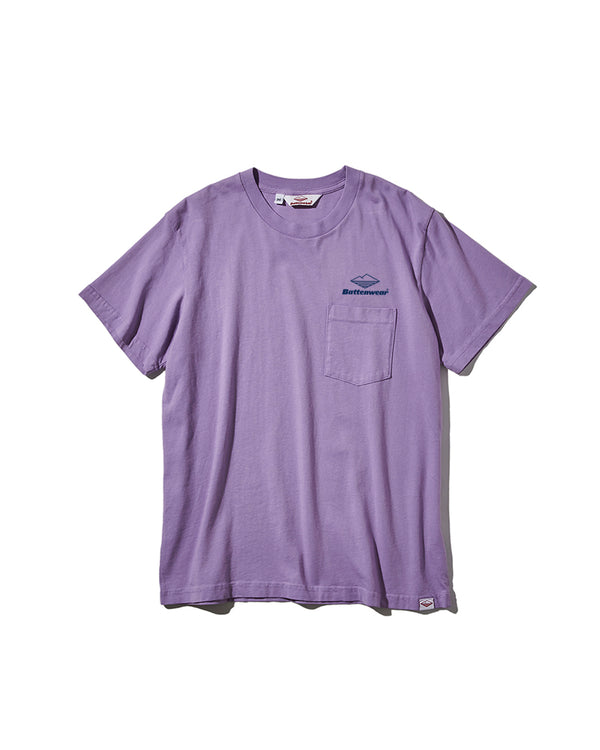 Team S/S Pocket Tee / Lavender