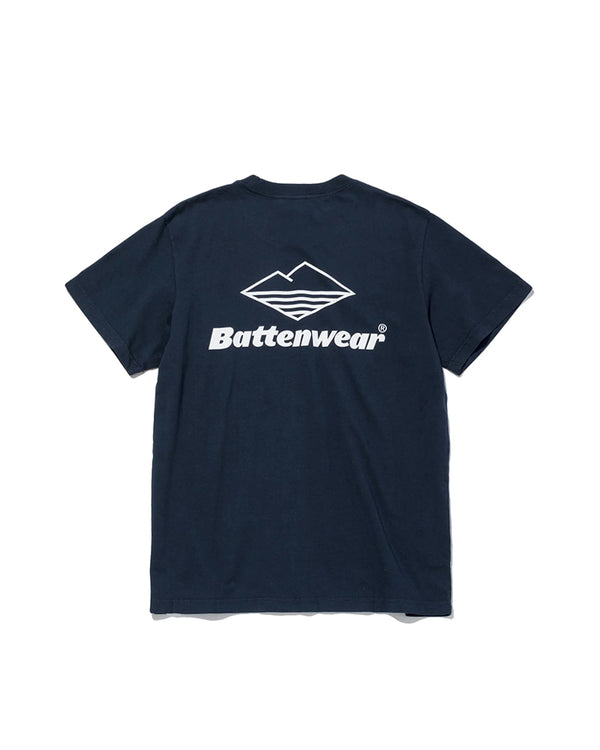 Team S/S Pocket Tee / Navy