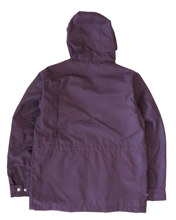 Travel Shell Parka / Purple x Navy