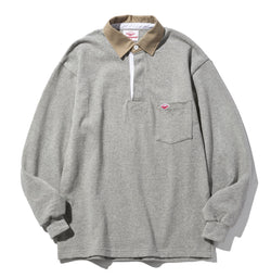 Pocket Rugby Shirt / Ash Grey