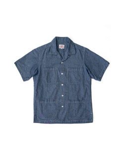 Five Pocket Island Shirt / Chambray Blue