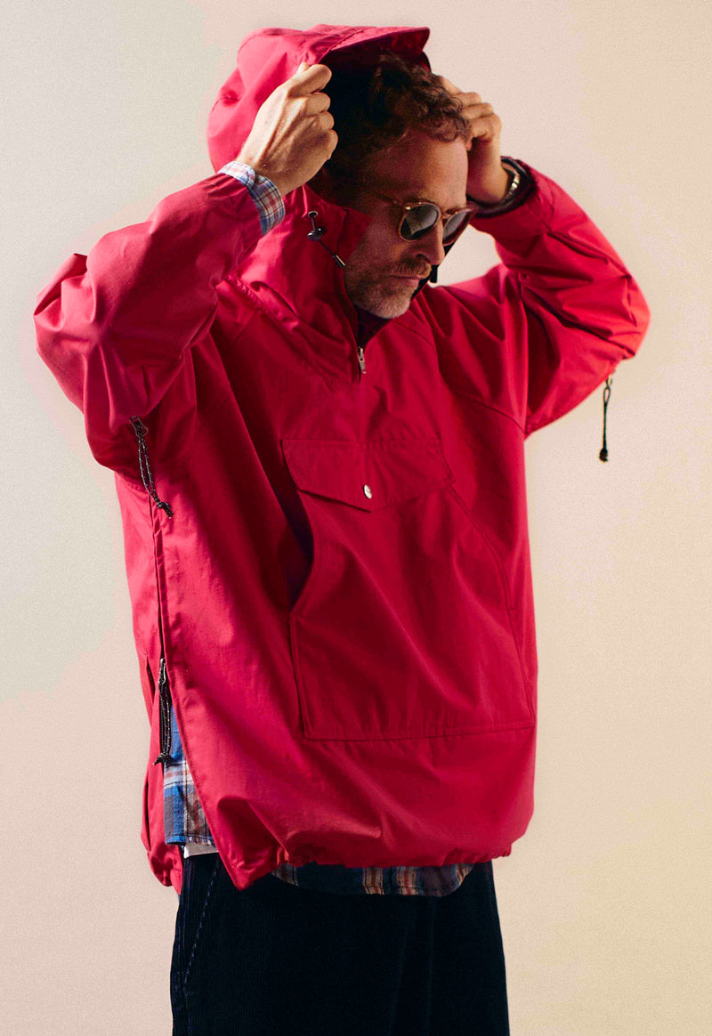 Scout Anorak / Dark Red