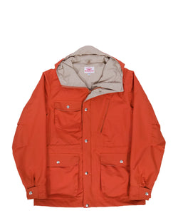 Travel Shell Parka / Orange x Putty